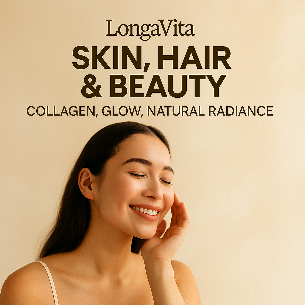 Skin, Hair & Beauty | Collagen, Glow, Natural Radiance
