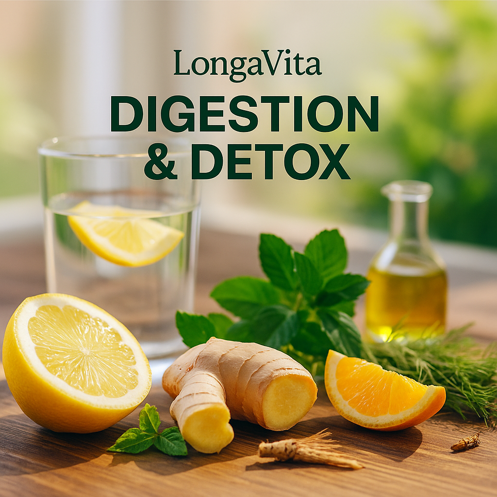 Digestion & Detox | Gut Balance, Liver Support & Natural Cleansing