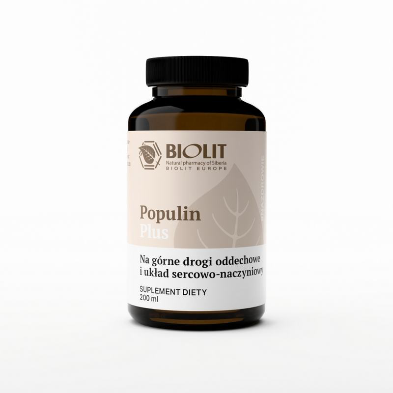 Populin Plus | Heart, Circulation & Respiratory Support | Natural Detox